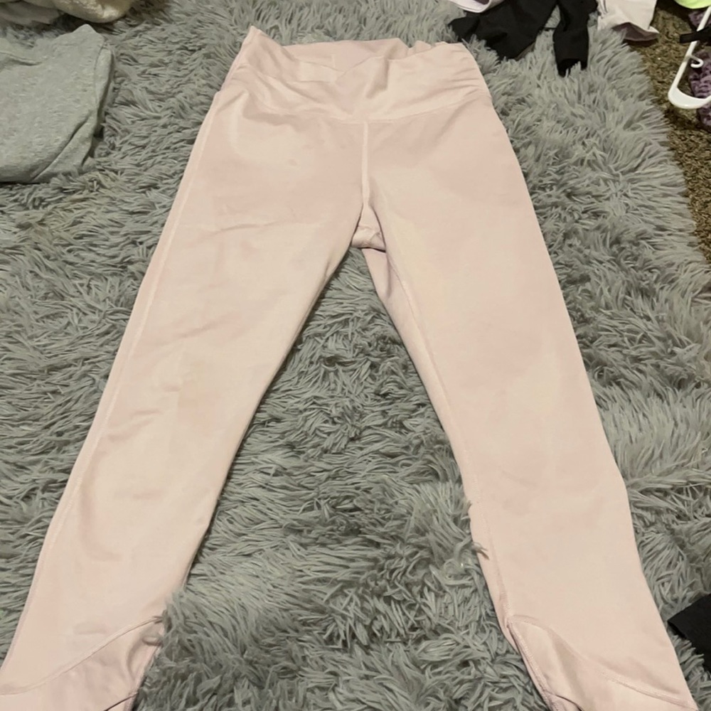 pink nike leggings